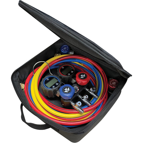 Jeu de manom&egrave;tres manifold compact Mini-Fold – S&eacute;rie noire Groupe Belzile Dickner