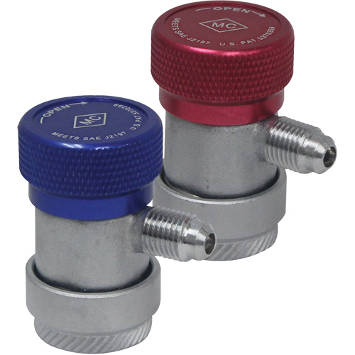 Raccord rapide manuel R134a haute pression 1/4" FL-M x 16 mm Groupe Belzile Dickner