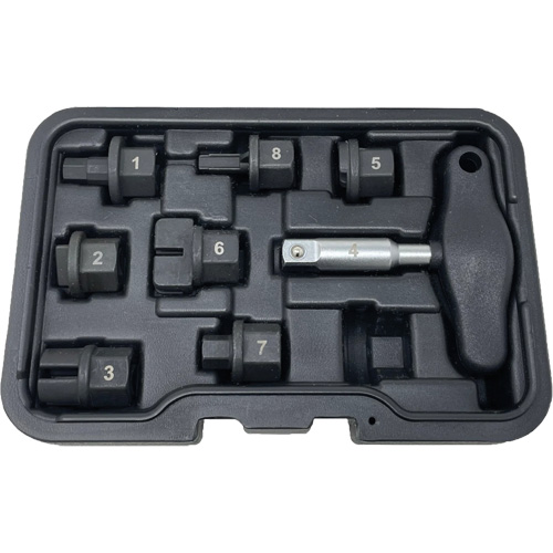 Trousse d'outils pour bouchons de vidange dhuile 8 morceaux Groupe Belzile Dickner