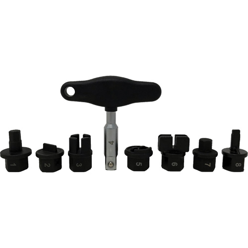 Trousse d'outils pour bouchons de vidange dhuile 8 morceaux Groupe Belzile Dickner