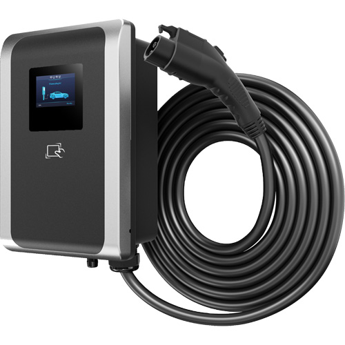 Chargeur pour VE commercial PulseQ AC Max, 80 A, Niveau 2 CA, Connecteur Type 1 (SAE J1772) Groupe Belzile Dickner