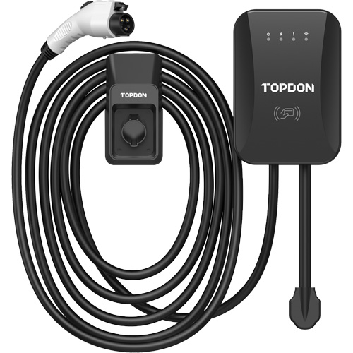 Chargeur r&eacute;sidentiel PulseQ AC pour VE avec mode identification par radiofr&eacute;quence (RFID), 40 A, Niveau 2 CA, Connecteur Type 1 (SAE J1772) Groupe Belzile Dickner