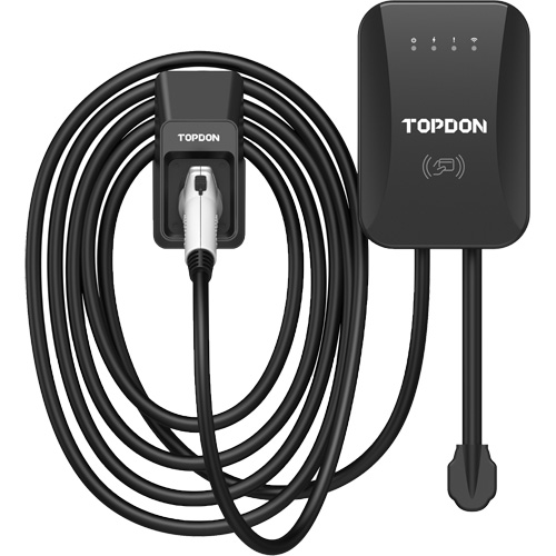 Chargeur r&eacute;sidentiel PulseQ AC pour VE avec mode identification par radiofr&eacute;quence (RFID), 40 A, Niveau 2 CA, Connecteur Type 1 (SAE J1772) Groupe Belzile Dickner