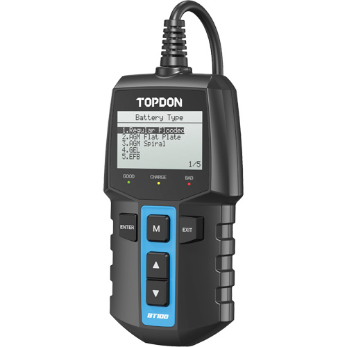 Testeur de batterie 12?V et de syst&egrave;mes BT100 Groupe Belzile Dickner