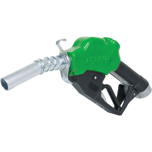 Green Ultra High-Flow Automatic Diesel Spout Nozzle Groupe Belzile Dickner