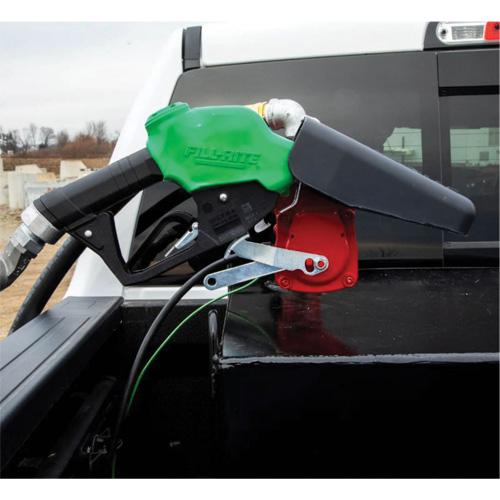 Green Ultra High-Flow Automatic Diesel Spout Nozzle Groupe Belzile Dickner