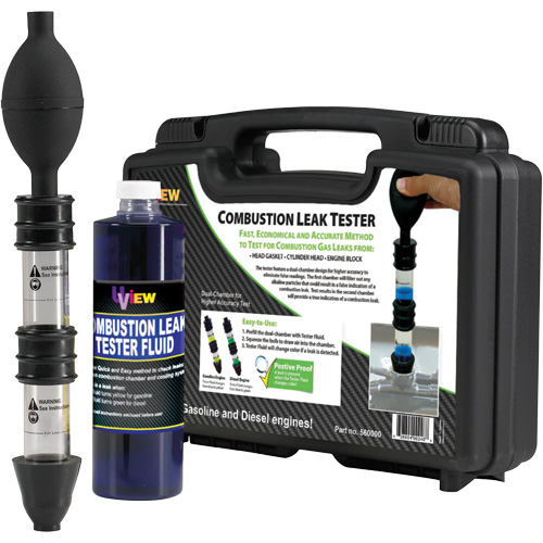 Trousse pour testeur de fuite de gaz/diesel de combustion Uview, 480 ml, Bouteille Groupe Belzile Dickner