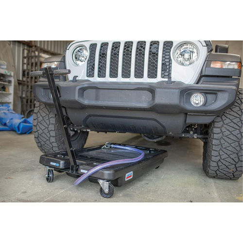 Drain d'huile portable en polypropyl&egrave;ne &agrave; profil bas Groupe Belzile Dickner