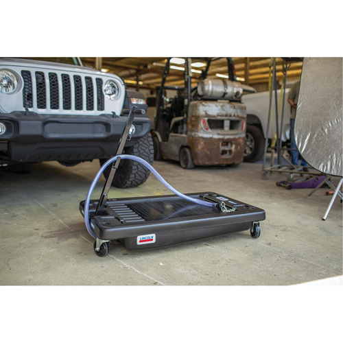 Drain d'huile portable en polypropyl&egrave;ne &agrave; profil bas Groupe Belzile Dickner