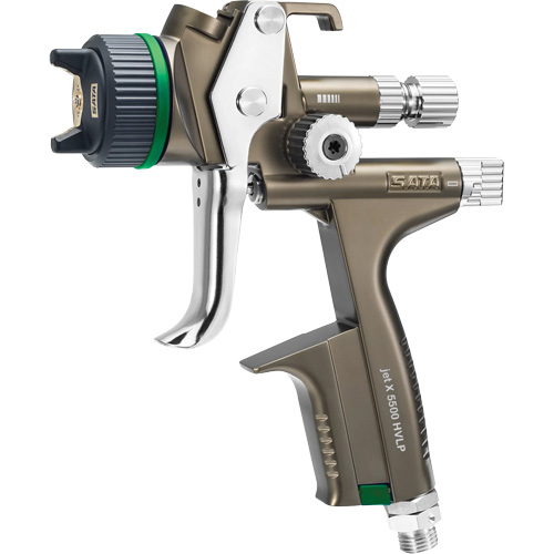 Pistolet de peinture de premi&egrave;re qualit&eacute; pour la peinture automobile X 5500 HVLP 1,3 I RPS D, Entr&eacute;e d'air 1/4" NPT, 15,19 pi³/min, Capacit&eacute; 0,6 L/0,9 L, 0,17 psi Groupe Belzile Dickner