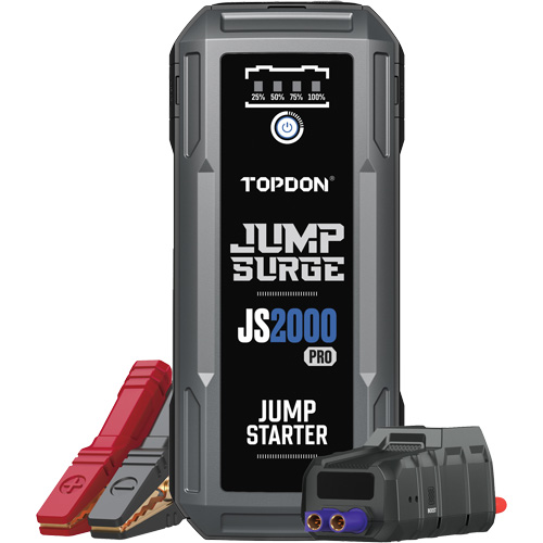 JumpSurge2000Pro 2500 Peak Amp Battery Jump Starter, Power Bank & Flashlight Groupe Belzile Dickner