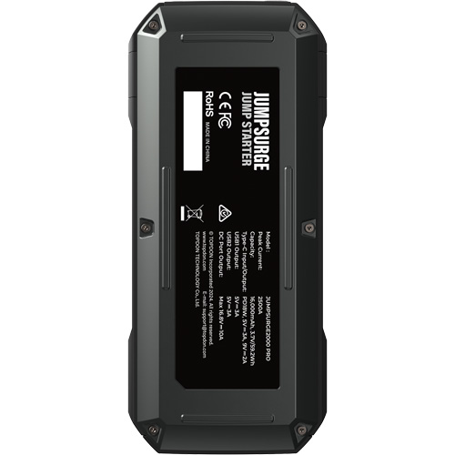 JumpSurge2000Pro 2500 Peak Amp Battery Jump Starter, Power Bank & Flashlight Groupe Belzile Dickner