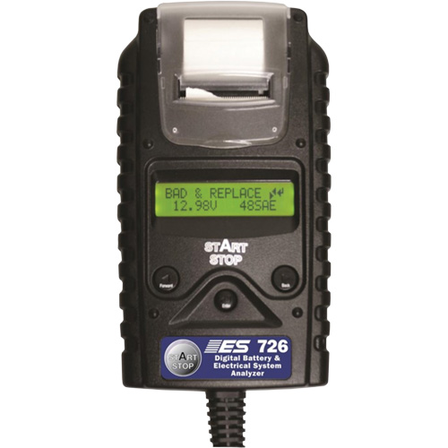 Digital Battery & Electrical System Analyzer with Printer Groupe Belzile Dickner