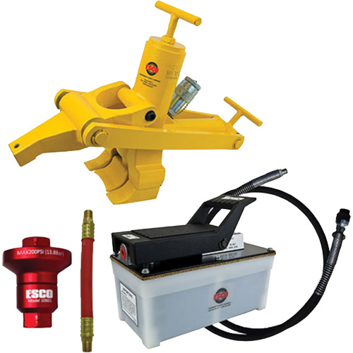 “Combi” Bead Breaker Kit with 2.5 Quart Hydraulic Air Pump Groupe Belzile Dickner