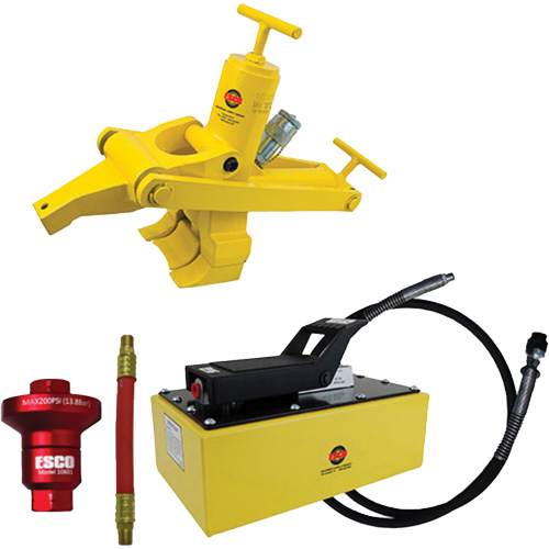 “Combi” Bead Breaker Kit with 5 Quart Hydraulic Air Pump Groupe Belzile Dickner