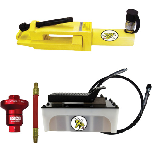 Yellow Jackit Giant Tire/Earthmover Bead Breaker Kit Groupe Belzile Dickner