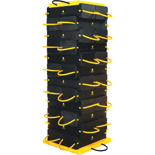 20-Piece CribLok Composite Cribbing System Kit Groupe Belzile Dickner