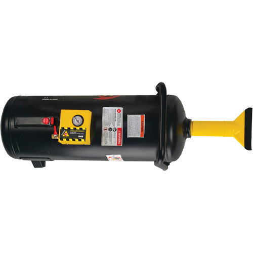 Hurricane “CAT-13” High-Force 13 Gallon Bead Seater, Aluminum Groupe Belzile Dickner