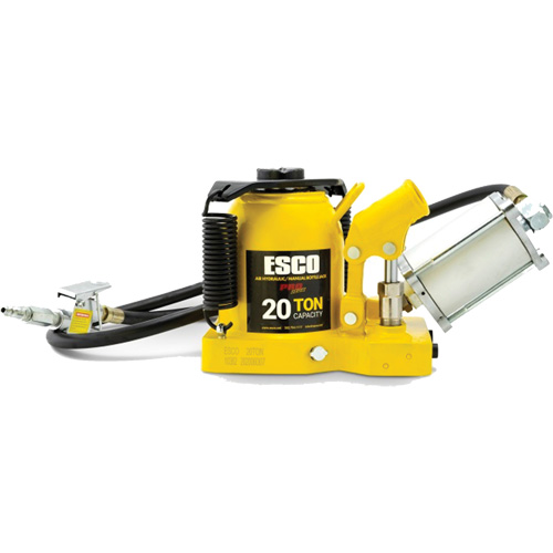 Cric bouteille de s&eacute;rie Pro "Shorty", 20 tonne(s), Air comprim&eacute;/hydraulique, 12-5/8" Hauteur &eacute;lev&eacute;e Groupe Belzile Dickner