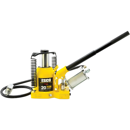 Cric bouteille de s&eacute;rie Pro "Shorty", 20 tonne(s), Air comprim&eacute;/hydraulique, 12-5/8" Hauteur &eacute;lev&eacute;e Groupe Belzile Dickner
