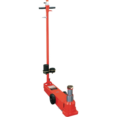 Telescopic Floor Jack, 25 Ton(s)/50 Ton(s), Air Hydraulic Groupe Belzile Dickner
