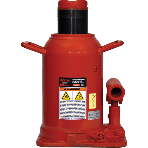 Professional Bottle Jack, 60 Ton(s), 18-11/16" Raised Height Groupe Belzile Dickner