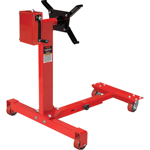 75:1 Gear-Driven Engine Stand, 5/8 tons Capacity, 42" H Groupe Belzile Dickner