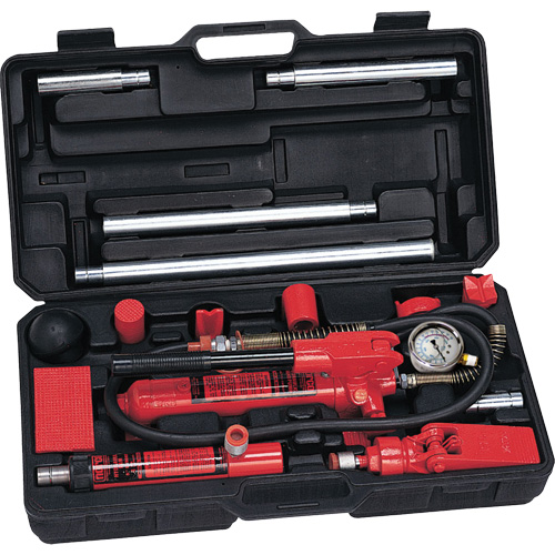 4-Ton Capacity Collision/Maintenance Repair Kit with Cast Adapters Groupe Belzile Dickner
