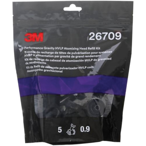 Performance Gravity HVLP Atomizing Head Refill Kit Groupe Belzile Dickner