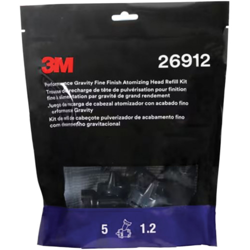 Performance Gravity Fine Finish Atomizing Head - Blue Groupe Belzile Dickner
