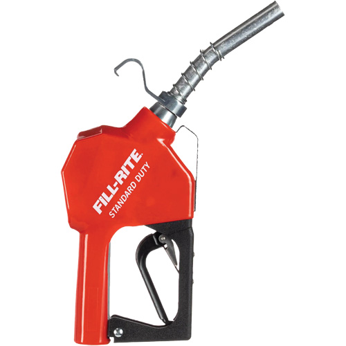 Red Automatic Gasoline Spout Nozzle Groupe Belzile Dickner