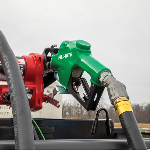 Pistolet de distribution automatique vert pour diesel Groupe Belzile Dickner