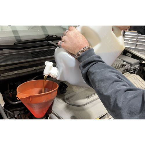 Low Profile Oil Dispenser, Polyethylene, 8 qt Capacity Groupe Belzile Dickner