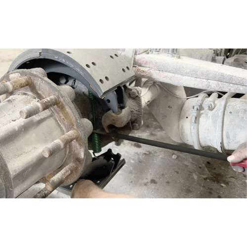 Heat-Treated Brake Spring Fork with Extra Long Shaft Groupe Belzile Dickner