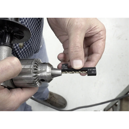 Manifold Drill Template for GM 4.8L, 5.3L & 6L Groupe Belzile Dickner