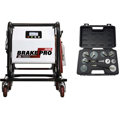Short Frame Brake-Pro Pressure Brake Bleeder with Adapters Groupe Belzile Dickner