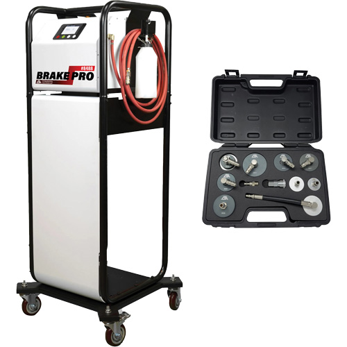 Tall Frame Brake-Pro Pressure Brake Bleeder with Adapters Groupe Belzile Dickner