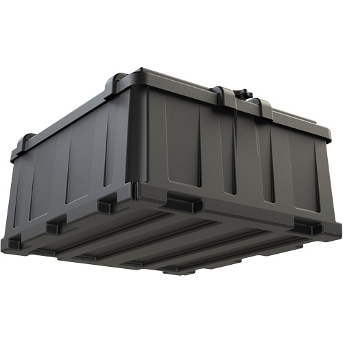 Boîtier pour batteries doubles de groupe 8D Groupe Belzile Dickner