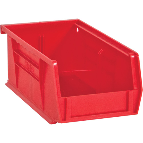 Bacs Hook-On Bins, 4" la x 3" H x 7" p, Rouge, Capacit&eacute; 10 lb Groupe Belzile Dickner