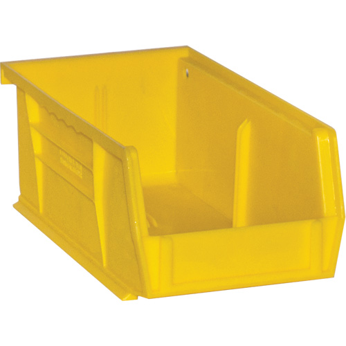 Bacs Hook-On Bins, 4" la x 3" H x 7" p, Jaune, Capacit&eacute; 10 lb Groupe Belzile Dickner