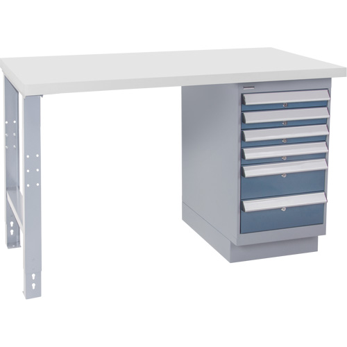 Industrial Duty Workbench, 30" W x 72" D x 34" H, 1000 lbs. Capacity Groupe Belzile Dickner