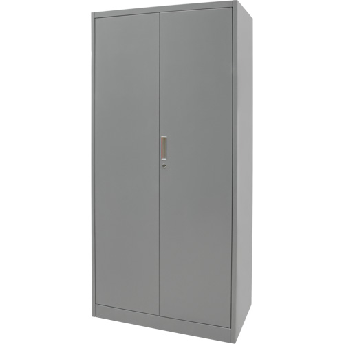 Hi-Boy Storage Cabinet, Steel, 4 Shelves, 72" H x 36" W x 18" D, Grey Groupe Belzile Dickner