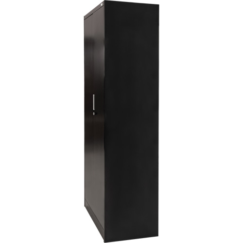 Hi-Boy Storage Cabinet, Steel, 4 Shelves, 72" H x 36" W x 18" D, Black Groupe Belzile Dickner