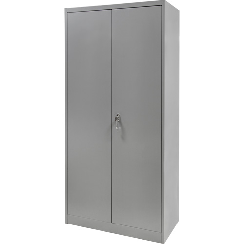 Armoire garde-robe, Acier, 36" la x 18" p x 72" h, Gris Groupe Belzile Dickner