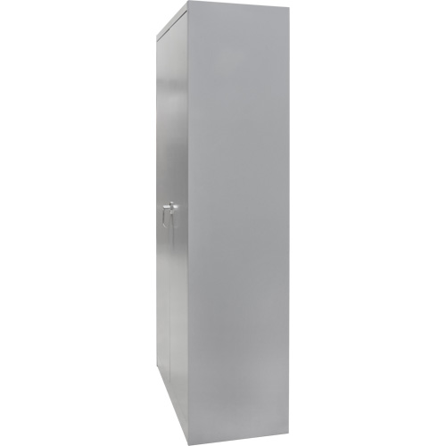 Armoire garde-robe, Acier, 36" la x 18" p x 72" h, Gris Groupe Belzile Dickner
