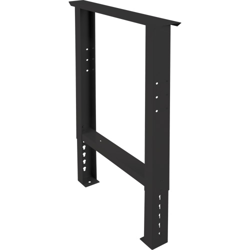 Pattes d'&eacute;tabli pour service industriel, Acier, 24" p x 34" h, Simple Groupe Belzile Dickner