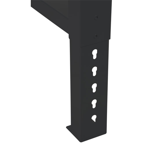 Pattes d'&eacute;tabli pour service industriel, Acier, 24" p x 34" h, Simple Groupe Belzile Dickner