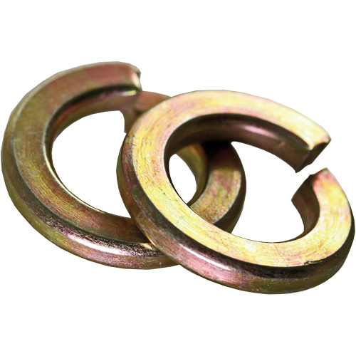Rondelle d'arr&ecirc;t fendue, 3/8", Zinc jaune Groupe Belzile Dickner