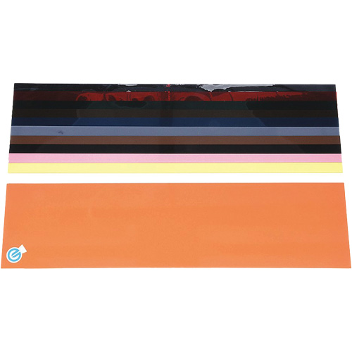 Cales minces chromocod&eacute;es en plastique Groupe Belzile Dickner