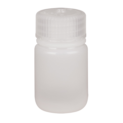 Wide-Mouth Bottles, Round, 1 oz., Plastic Groupe Belzile Dickner